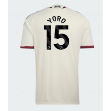 Manchester United Leny Yoro #15 Tredjedrakt 2026-27 Kortermet